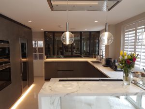 Kitchen design and interior solutions: Italian range kitchen with Dekton worktop