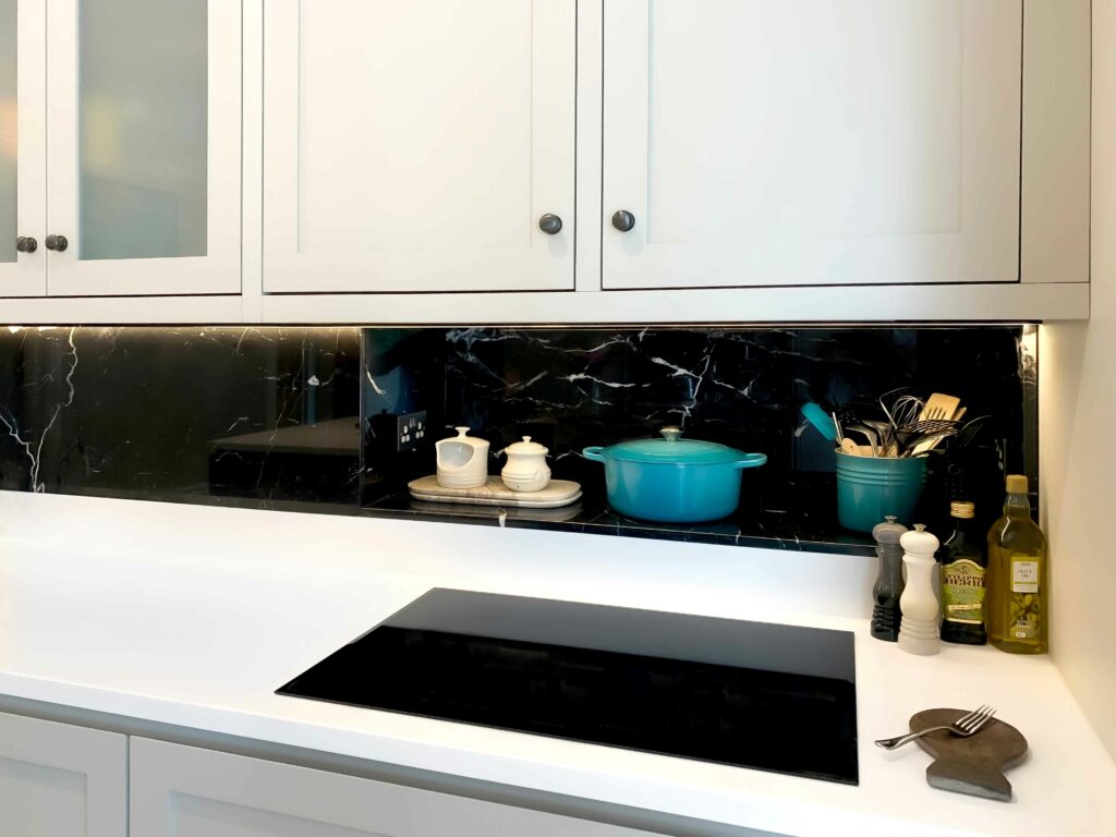 Handleless Shaker Kitchen - Sink Closeup copy